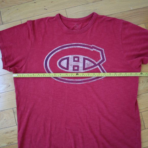Vintage Canadiens Red T Shirt, 47 Brand , Size L - Picture 8 of 8